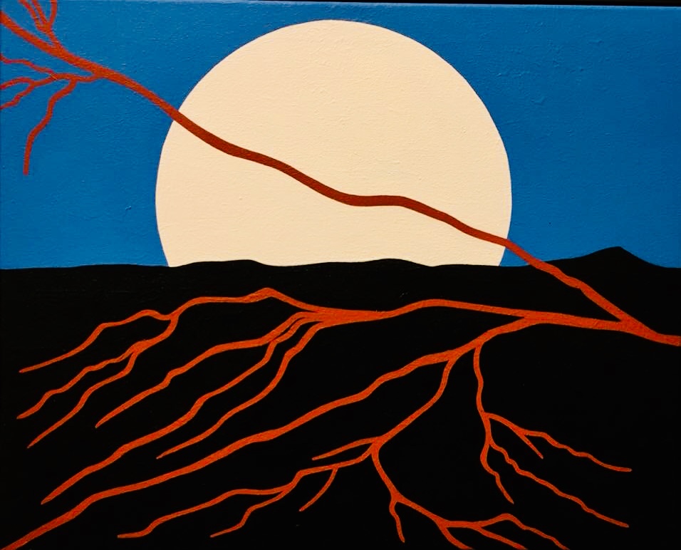 Lommen- Frida Kahlo Moonscape
