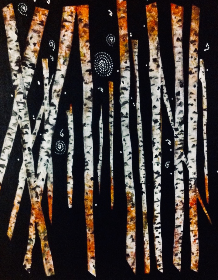 Lommen – Birch Trees 1 & 2 2015