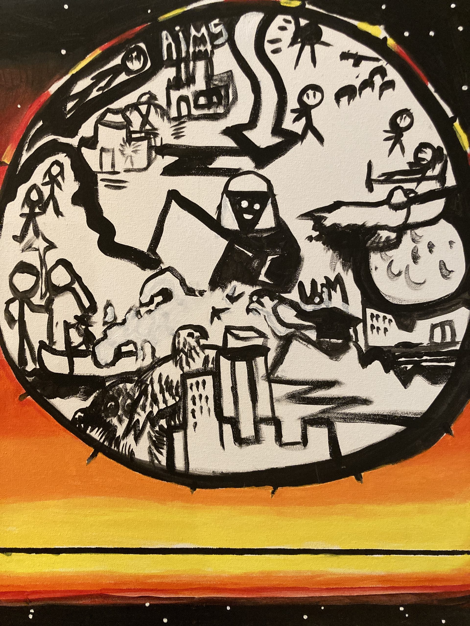 Self portraits study #6 2020 Garrigan