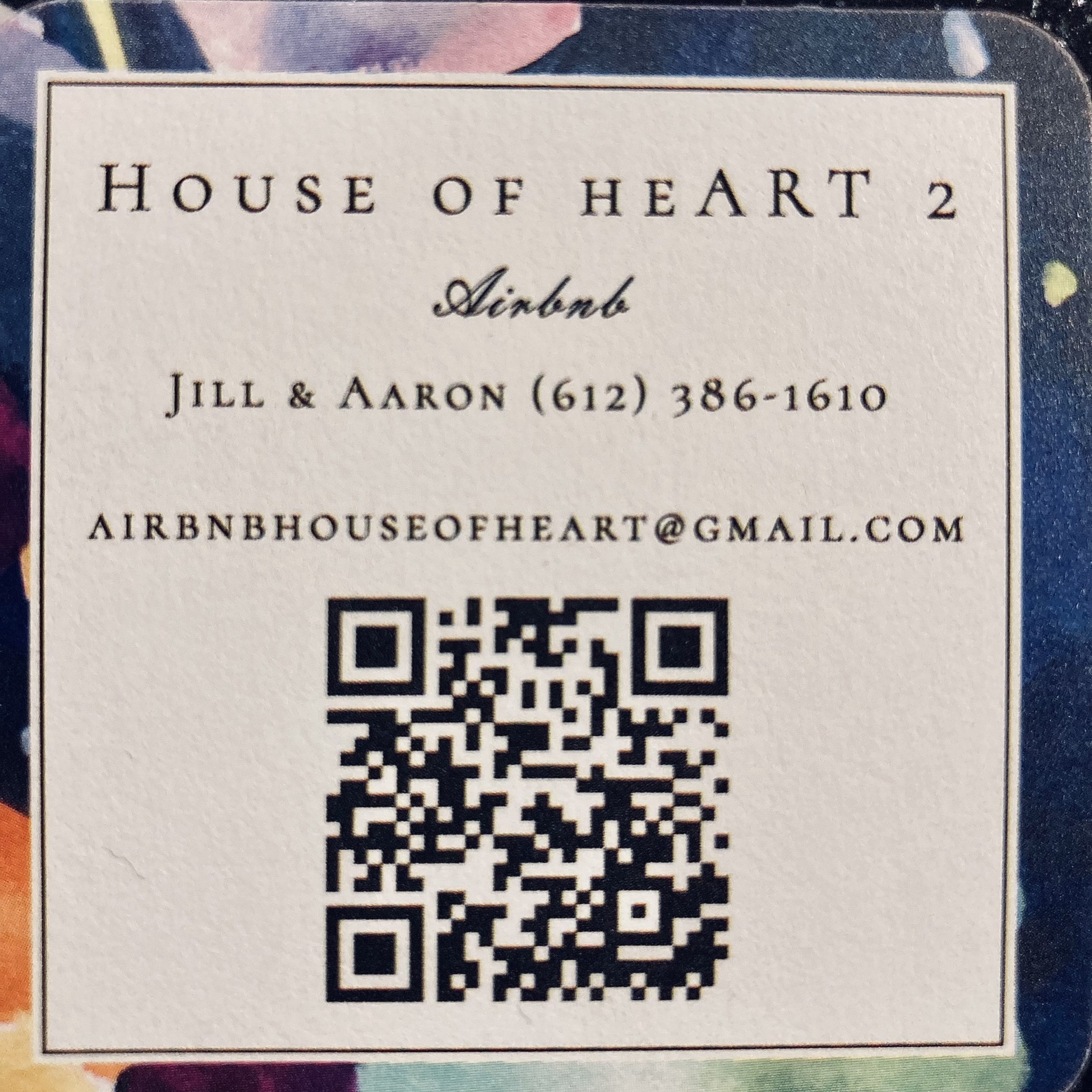 House of heART Airbnb Exhibit MaryBeth Garrigan Dec 2021-Dec 2022